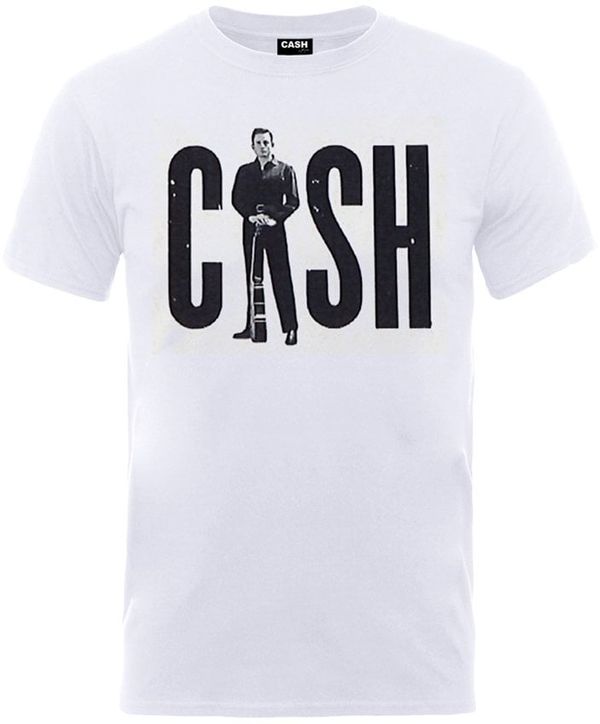 Johnny Cash Johnny Cash Риза Standing Cash Мъжки White XL
