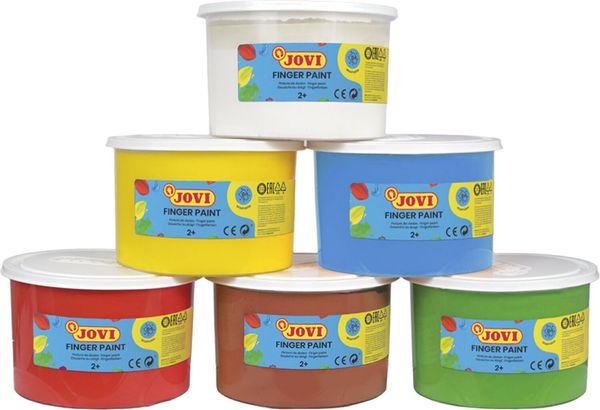 Jovi Jovi 561/6 Комплект за рисуване с пръсти 6 x 500 ml