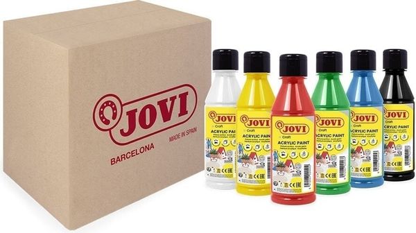 Jovi Jovi 680/6A Комплект акрилни бои 6 x 250 ml