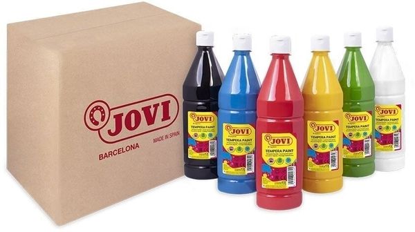 Jovi Jovi Комплект цветове темпера 6 x 1000 ml Смес