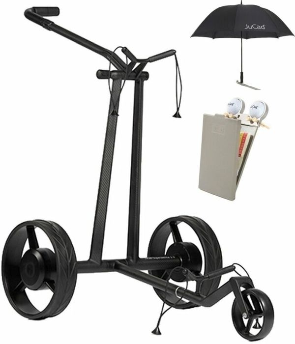 Jucad Jucad Carbon Silence 2.0 SET Black Електрическа количка за голф