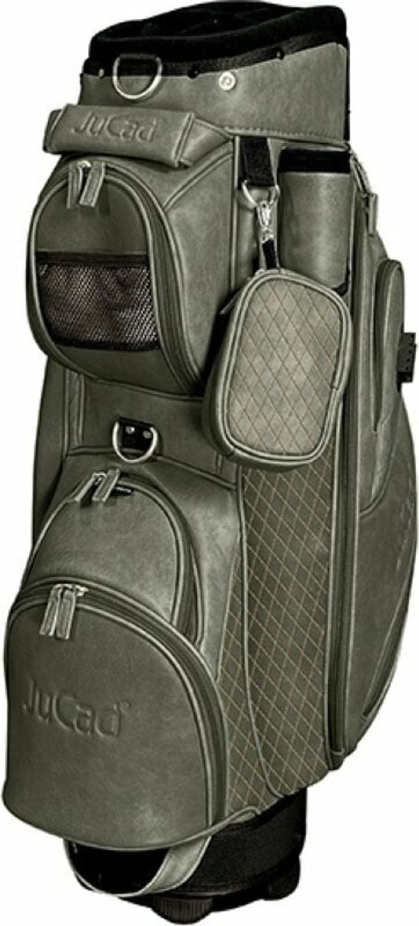 Jucad Jucad Style Dark Green/Leather Optic Чантa за голф