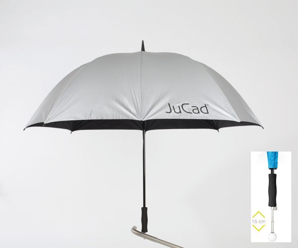 Jucad Jucad Telescopic Umbrella Silver