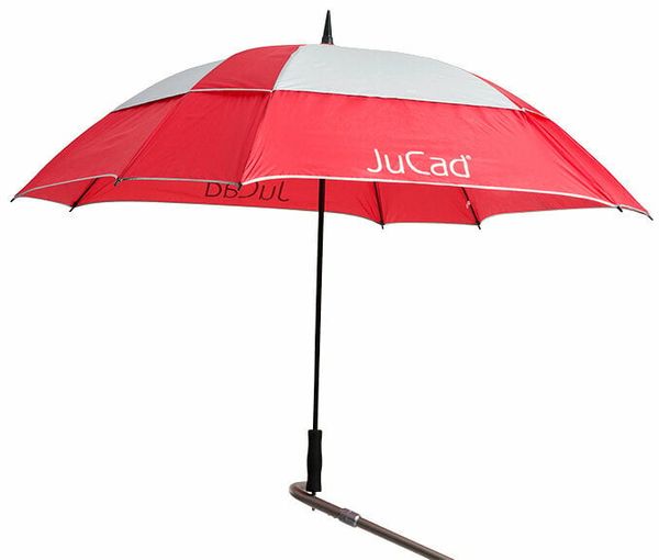 Jucad Jucad Umbrella Windproof With Pin Red/Silver