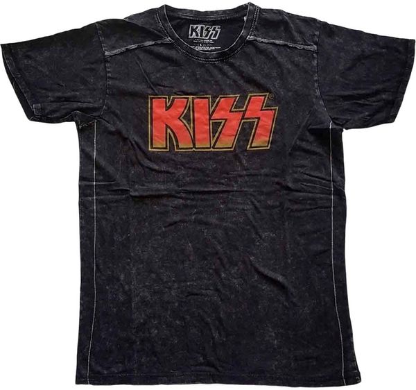 Kiss Kiss Риза Classic Logo Unisex Black 2XL
