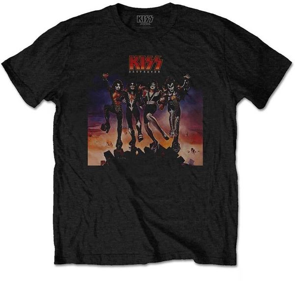 Kiss Kiss Риза Destroyer Unisex Black XL