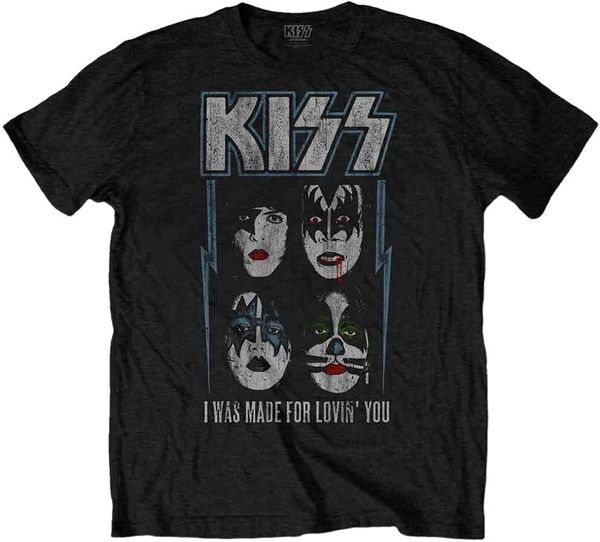 Kiss Kiss Риза Made For Lovin' You Unisex Black M