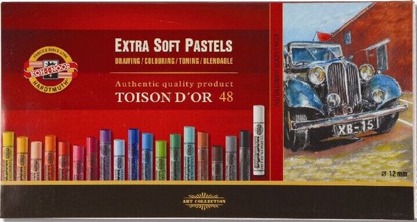 KOH-I-NOOR KOH-I-NOOR Set of Artist's Extra Soft Pastels Комплект сухи пастели 48 бр