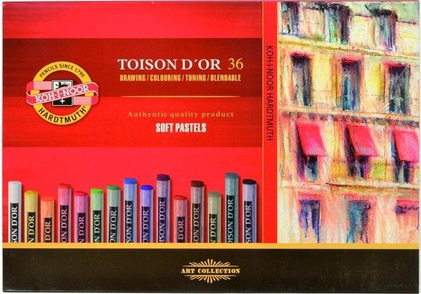 KOH-I-NOOR KOH-I-NOOR Toison D'or Set of Soft Pastels Комплект сухи пастели 36 бр