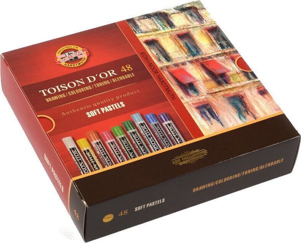 KOH-I-NOOR KOH-I-NOOR Toison D'or Set of Soft Pastels Комплект сухи пастели 48 бр
