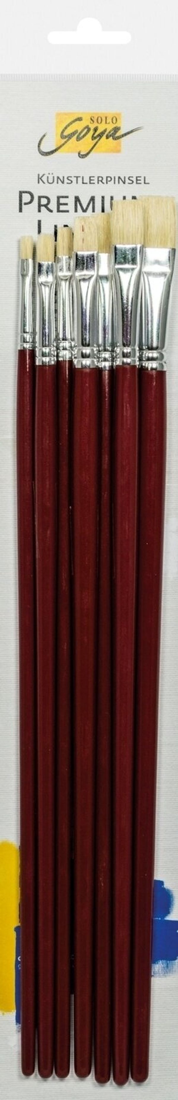 Kreul Kreul Artists' Комплект плоски четки 7 бр