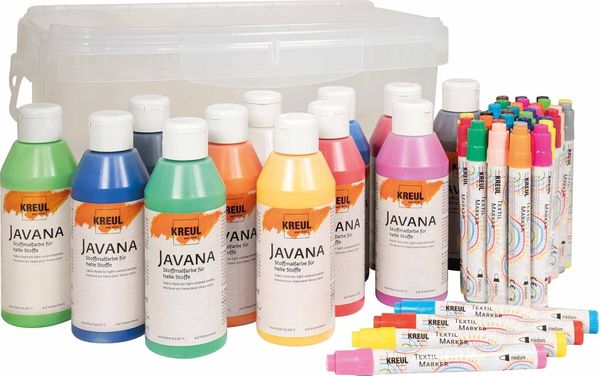 Kreul Kreul Big Box Комплект цветове за текстил