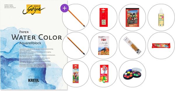 Kreul Kreul School S SET Скицник A3 200 g