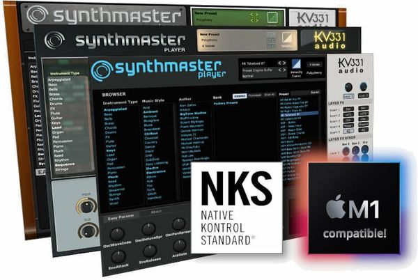 KV331 Audio KV331 Audio SynthMaster Player (Дигитален продукт)