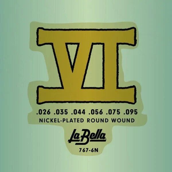 La Bella La Bella 767-6N Струни за 6-струнна бас китара