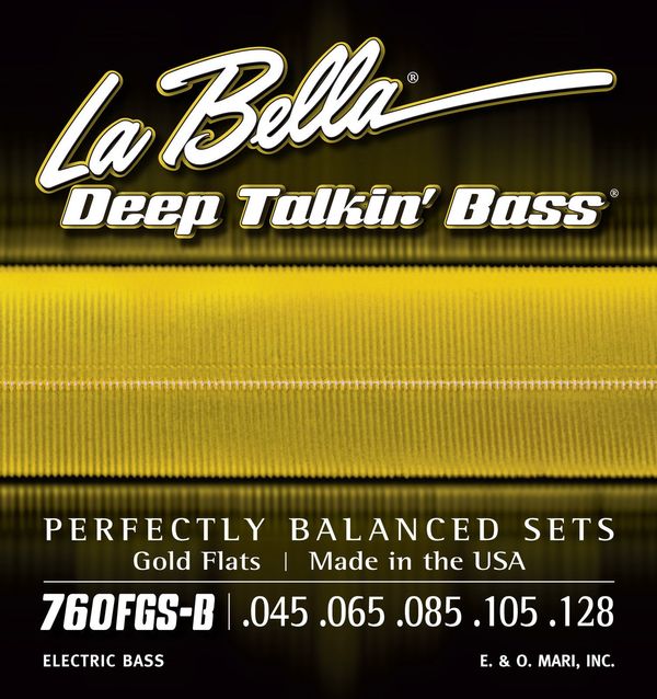 LaBella LaBella 760FGS-B Deep Talkin' Bass Standard 45-128
