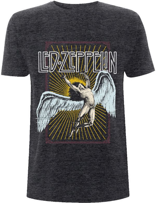 Led Zeppelin Led Zeppelin Риза Icarus Unisex Dark Heather Grey L