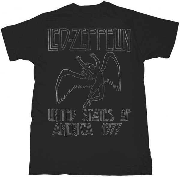 Led Zeppelin Led Zeppelin Риза USA '77. Unisex Black S