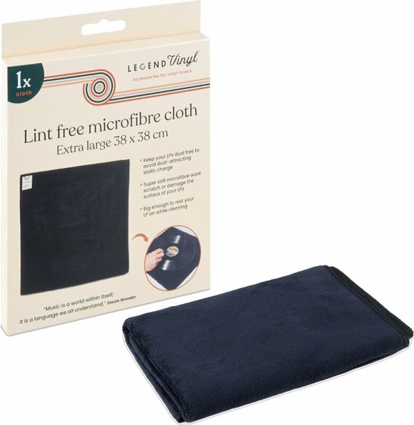 Legend Vinyl Legend Vinyl Lint Free Microfibre 1 pcs Кърпа за почистване