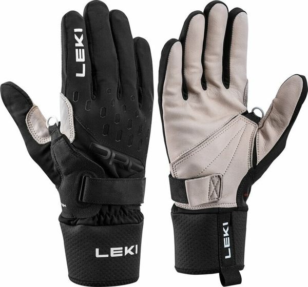 Leki Leki PRC Premium Shark Black/Sand 8 СКИ Ръкавици