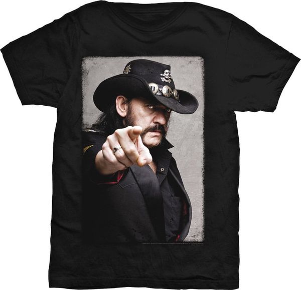 Lemmy Kilmister Lemmy Kilmister Риза Pointing Photo Unisex Black M
