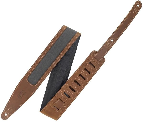 Levys Levys M317TRI-BRN-GRY Кожен колан за китара Brown, Grey