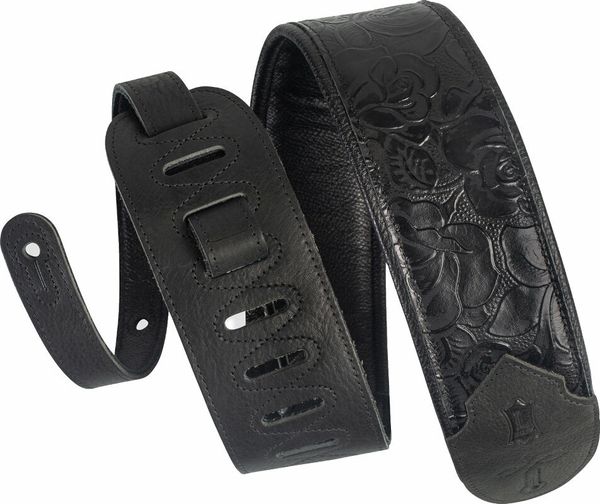 Levys Levys M4WP-007 Кожен колан за китара Black Rose