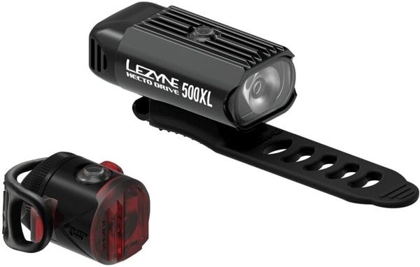 Lezyne Lezyne Hecto Drive 500XL / Femto USB Черeн Front 500 lm / Rear 5 lm Велосипедна лампа