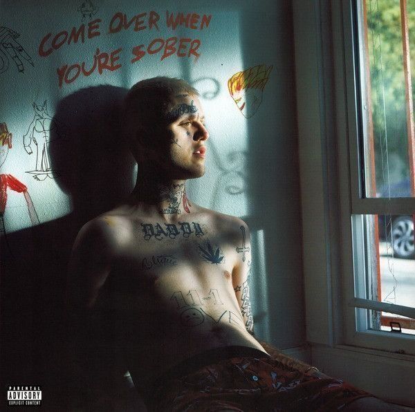 Lil Peep Lil Peep - Come Over When You're Sober, Pt. 1 & Pt. 2 (Neon Pink & Black Coloured) (2 LP)