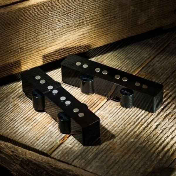 Lollar Pickups Lollar Pickups J-Bass 4S Set Black Адаптери за бас китара