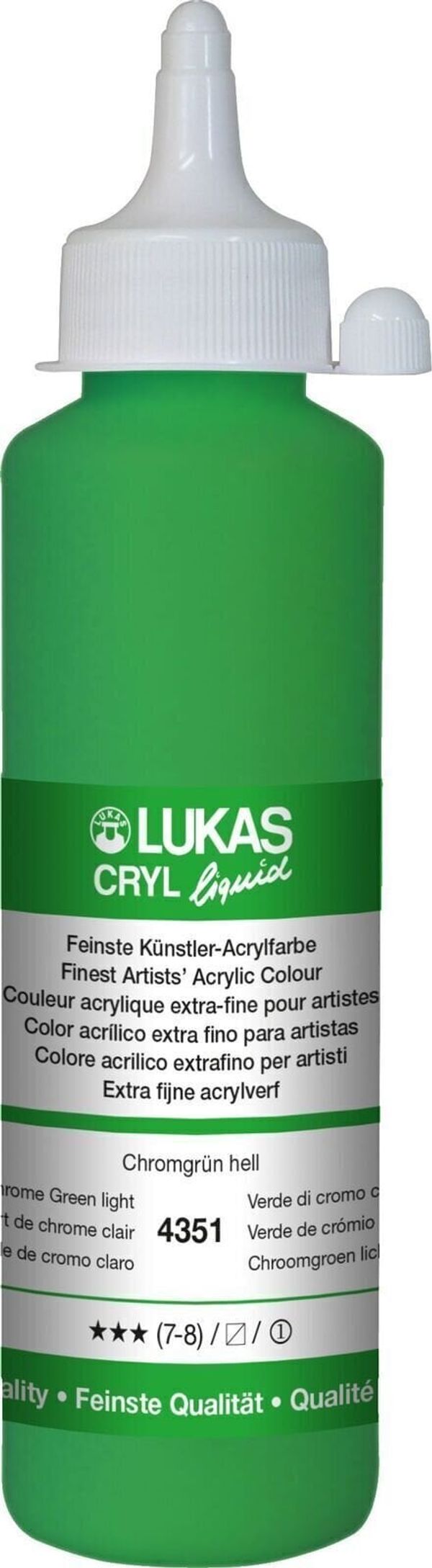 Lukas Lukas Cryl Liquid АКРИЛНА боя Chrome Green Light 250 ml 1 бр