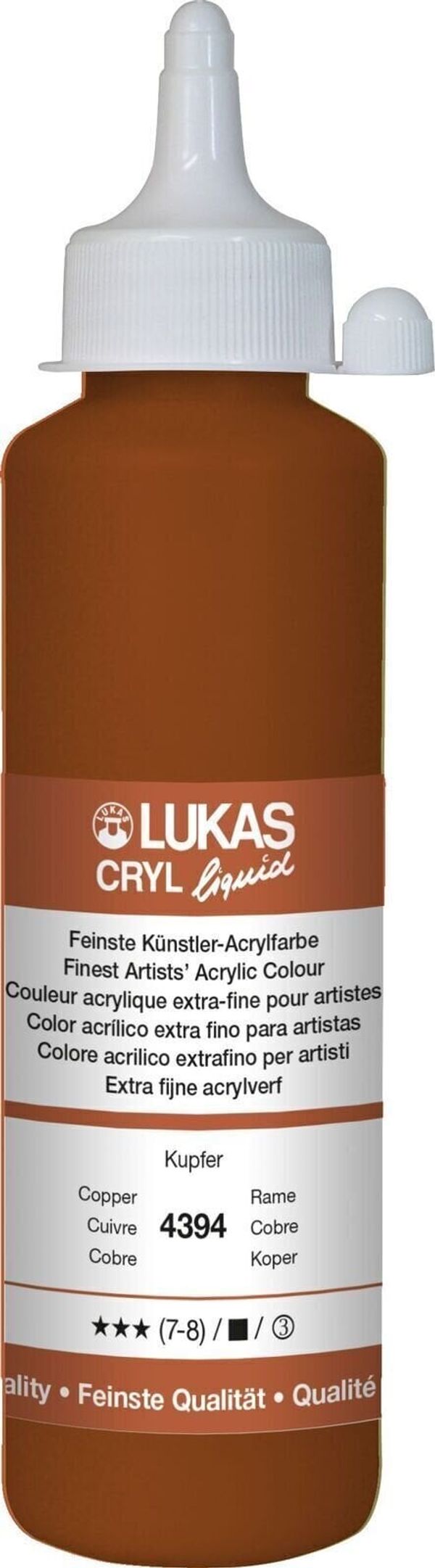 Lukas Lukas Cryl Liquid АКРИЛНА боя Copper 250 ml 1 бр