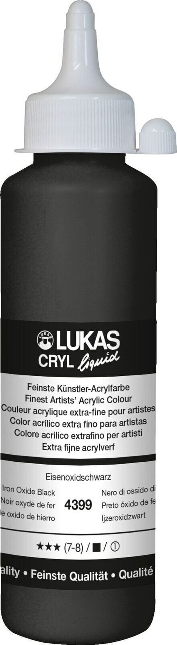 Lukas Lukas Cryl Liquid АКРИЛНА боя Iron Oxid Black 250 ml 1 бр