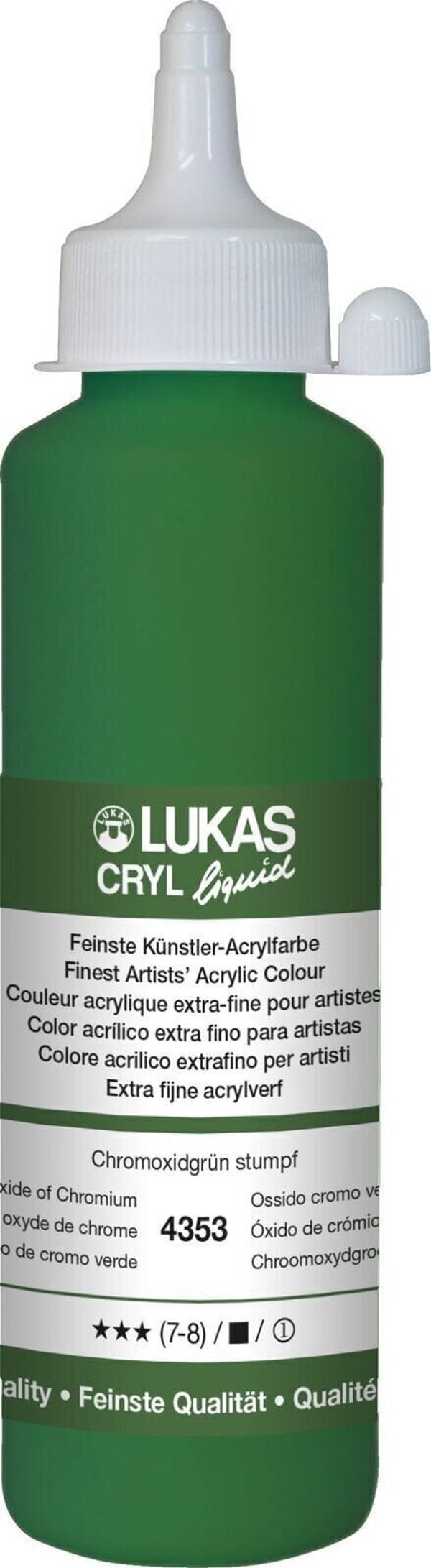 Lukas Lukas Cryl Liquid АКРИЛНА боя Oxide Of Chromium 250 ml 1 бр