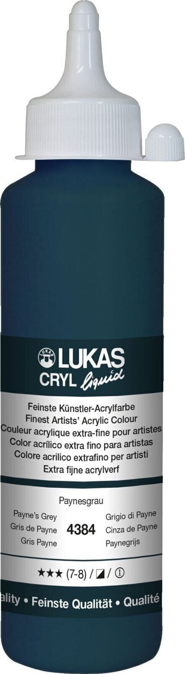 Lukas Lukas Cryl Liquid АКРИЛНА боя Payne's Grey 250 ml 1 бр