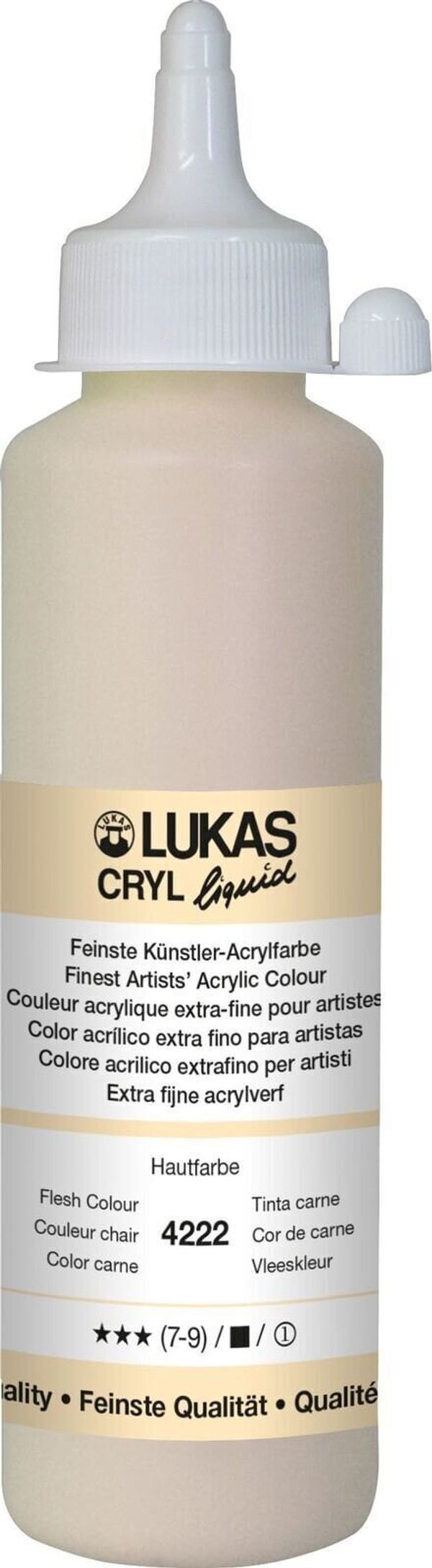Lukas Lukas Cryl Liquid АКРИЛНА боя Peach Pink 250 ml 1 бр