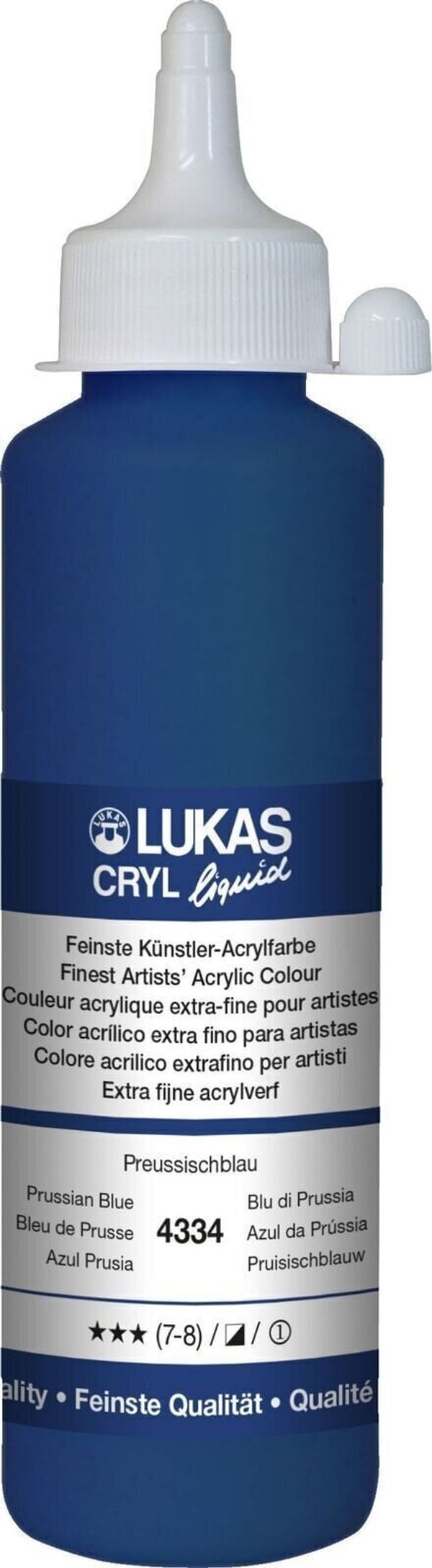 Lukas Lukas Cryl Liquid АКРИЛНА боя Prussian Blue 250 ml 1 бр