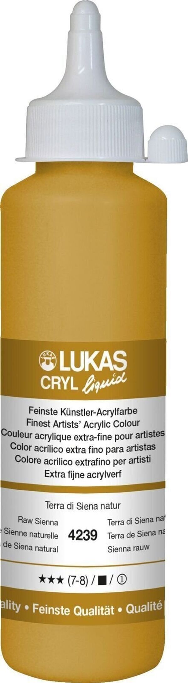 Lukas Lukas Cryl Liquid АКРИЛНА боя Raw Sienna 250 ml 1 бр
