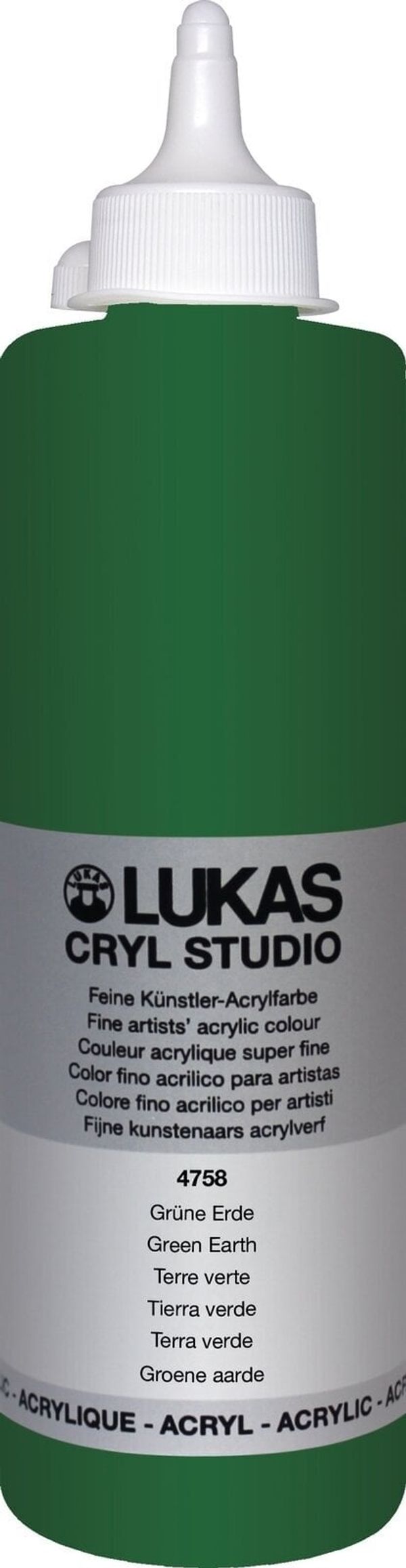 Lukas Lukas Cryl Studio АКРИЛНА боя 500 ml Green Earth