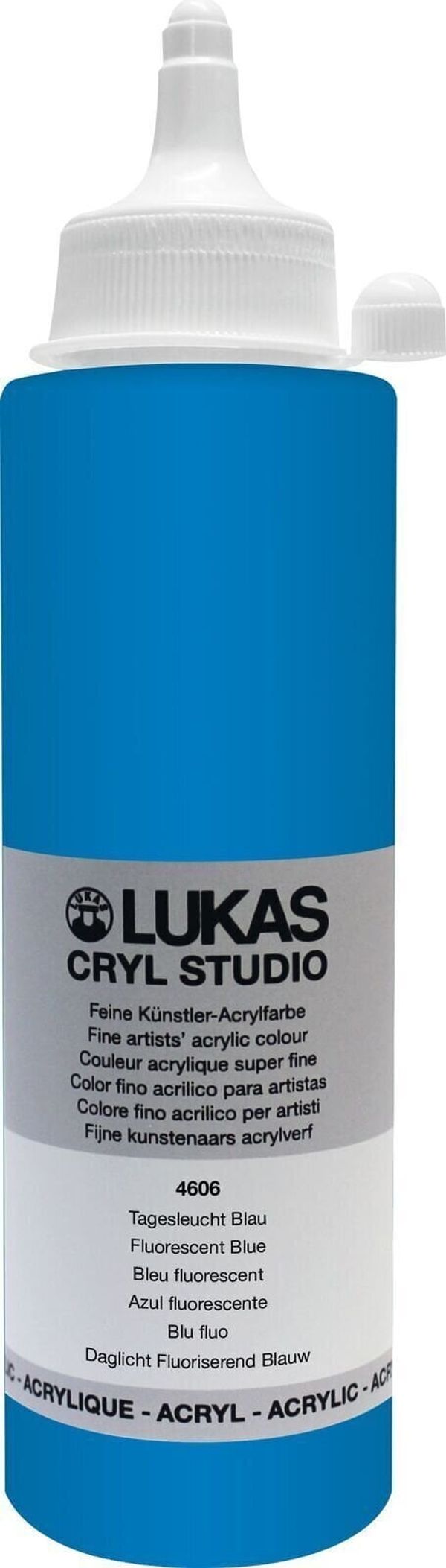 Lukas Lukas Cryl Studio АКРИЛНА боя Fluorescent Blue 250 ml 1 бр