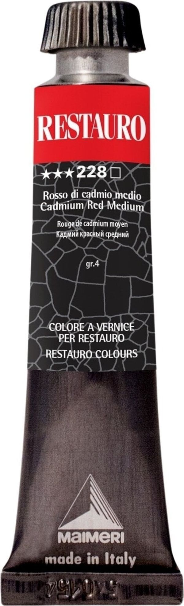 Maimeri Maimeri Varnish Restauro Боя за реставрация Cadmium Red Medium 228 20 ml 1 бр