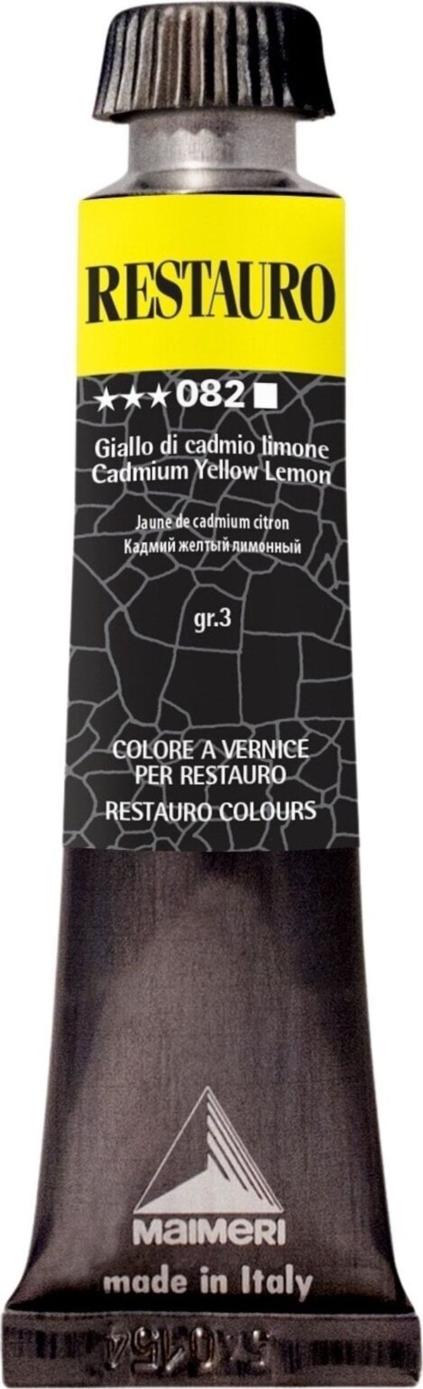 Maimeri Maimeri Varnish Restauro Боя за реставрация Cadmium Yellow Lemon 082 20 ml 1 бр