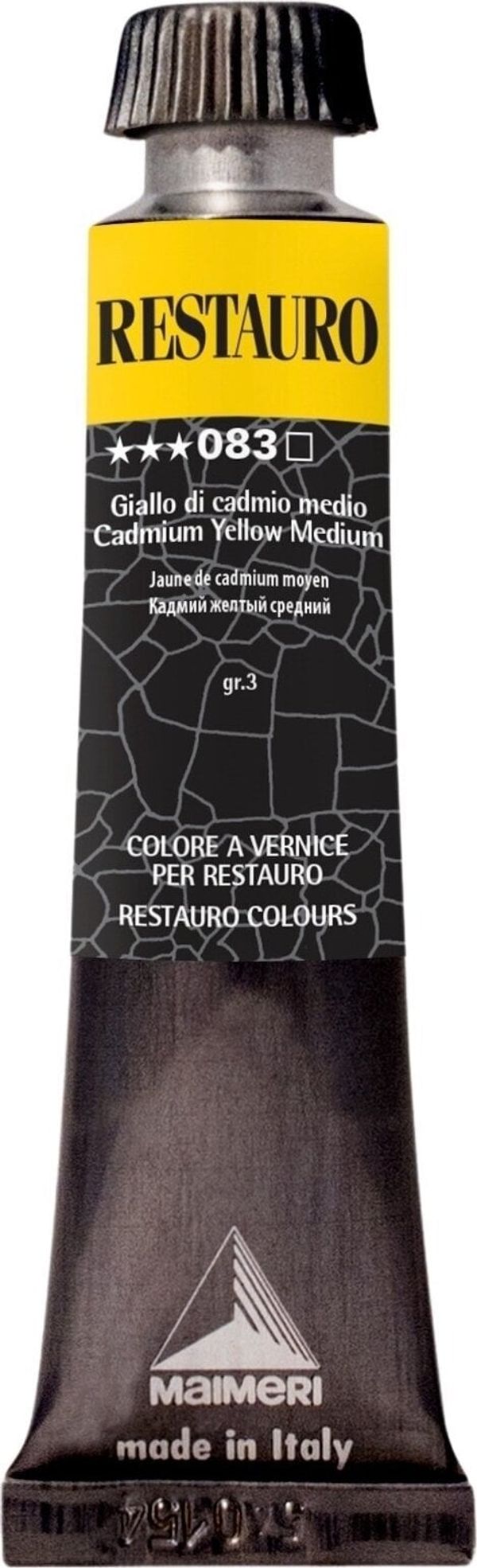 Maimeri Maimeri Varnish Restauro Боя за реставрация Cadmium Yellow Medium 083 20 ml 1 бр