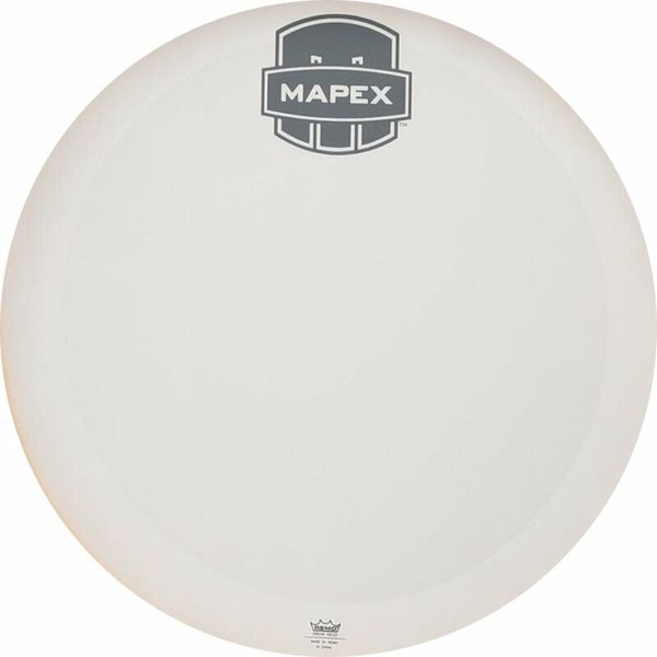 Mapex Mapex 22" Bass Drum Front Head 22" White Кожа за барабани резонансна