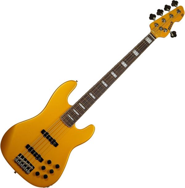 Markbass Markbass GV 5 Gloxy CR RW Metallic Yellow 5-струнна бас китара