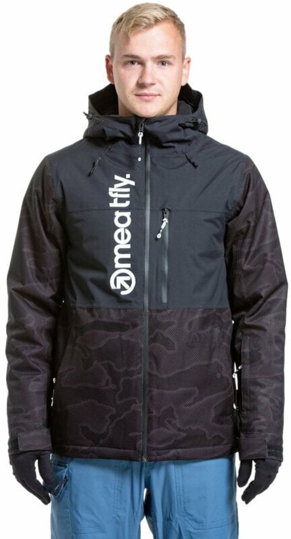Meatfly Meatfly Manifold Mens SNB and Ski Jacket Morph Black S