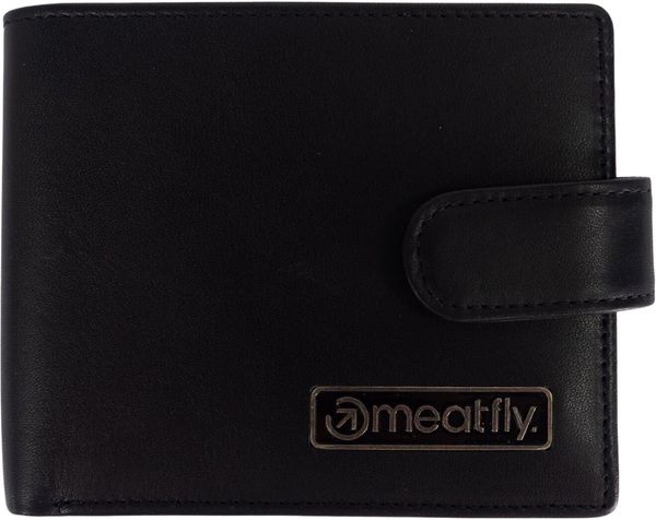 Meatfly Meatfly Nathan Premium Leather Wallet Black Портфейл