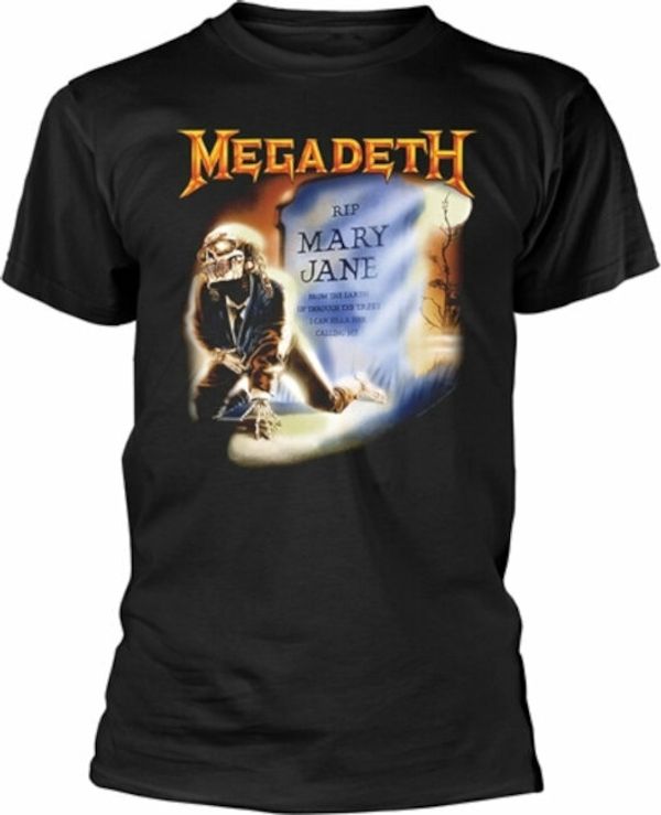 Megadeth Megadeth Риза Mary Jane Black XL