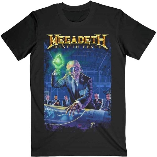 Megadeth Megadeth Риза Rust In Peace 30th Anniversary Unisex Black M