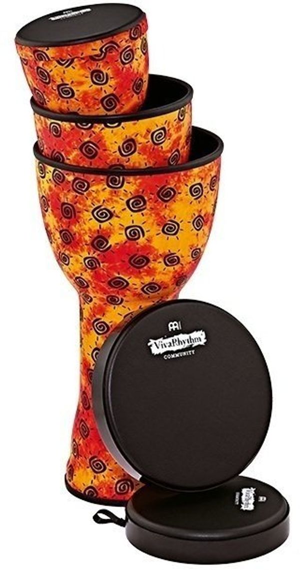 Meinl Meinl VR-SDJSET-NH Viva Rhythm Джембе Sunshine/Black